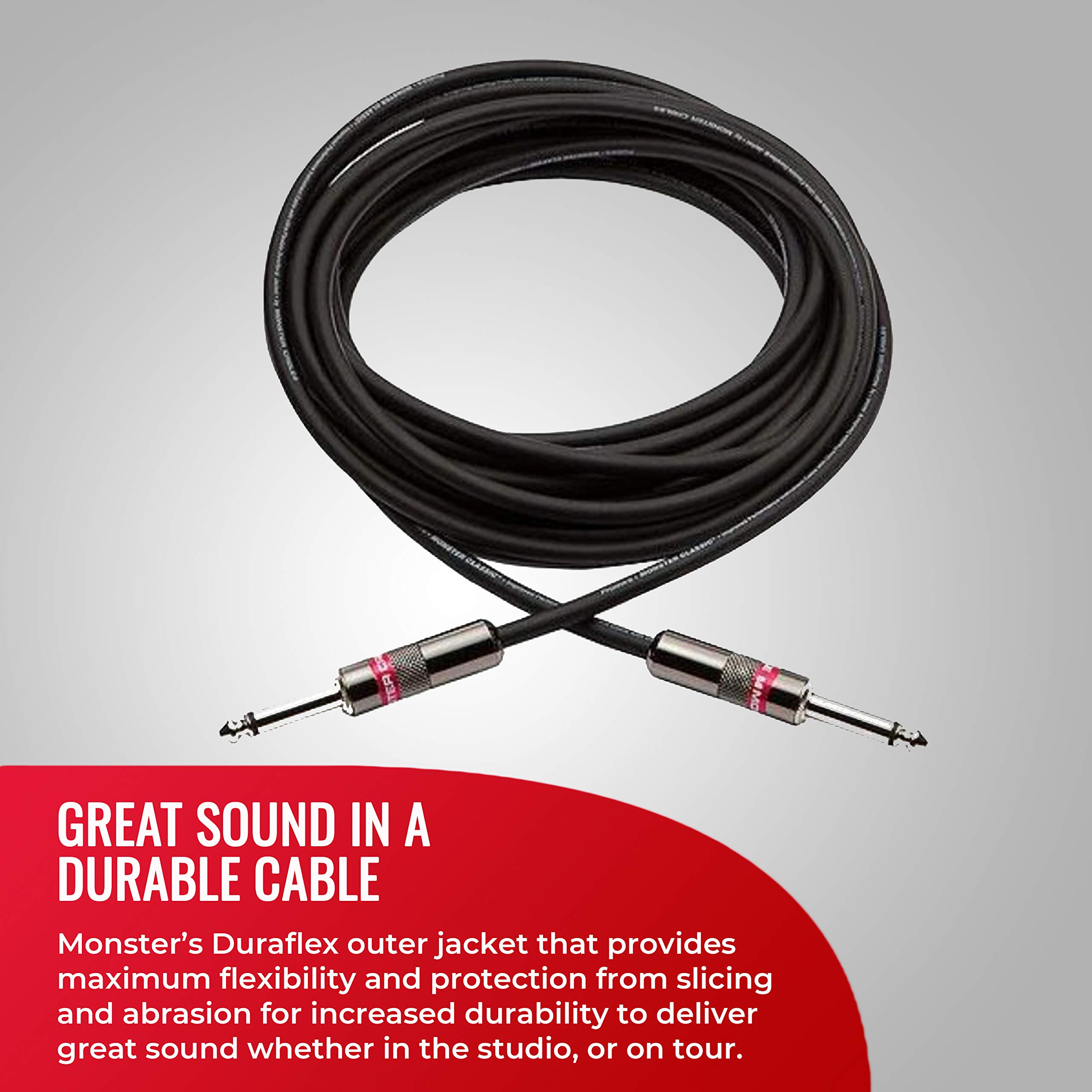 Amazon.com: Monster Cable Prolink Classic Speaker Cable 6 ft – 1/4